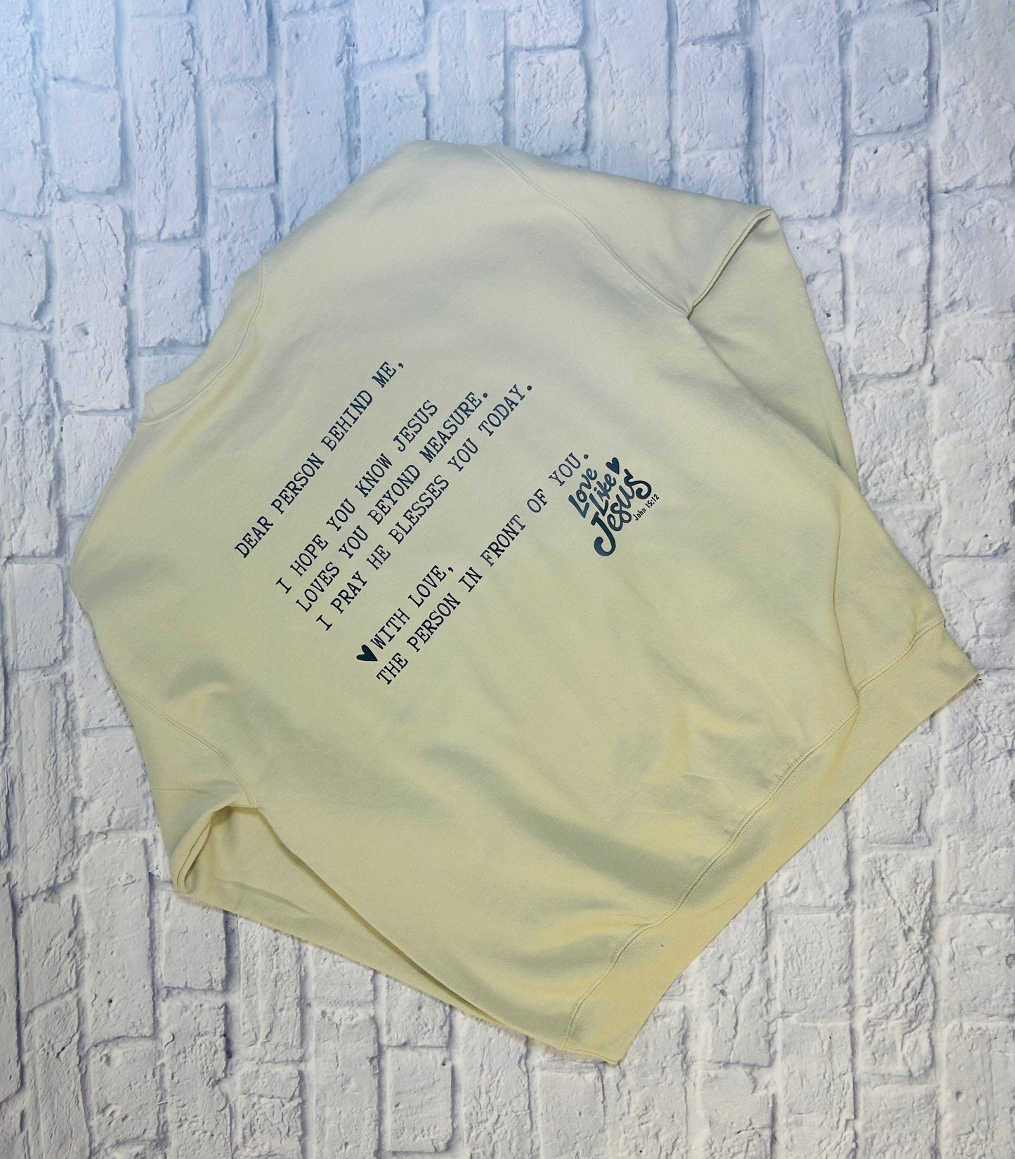 Love Like Jesus Sweatshirt
