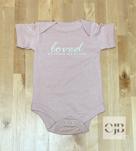 Loved beyond measure onesie